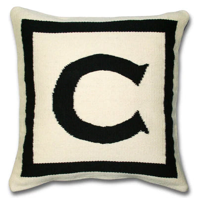 Reversible Letter Cushion - C