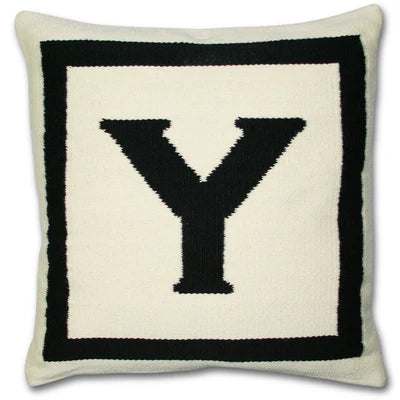 Reversible Letter Cushion - Y