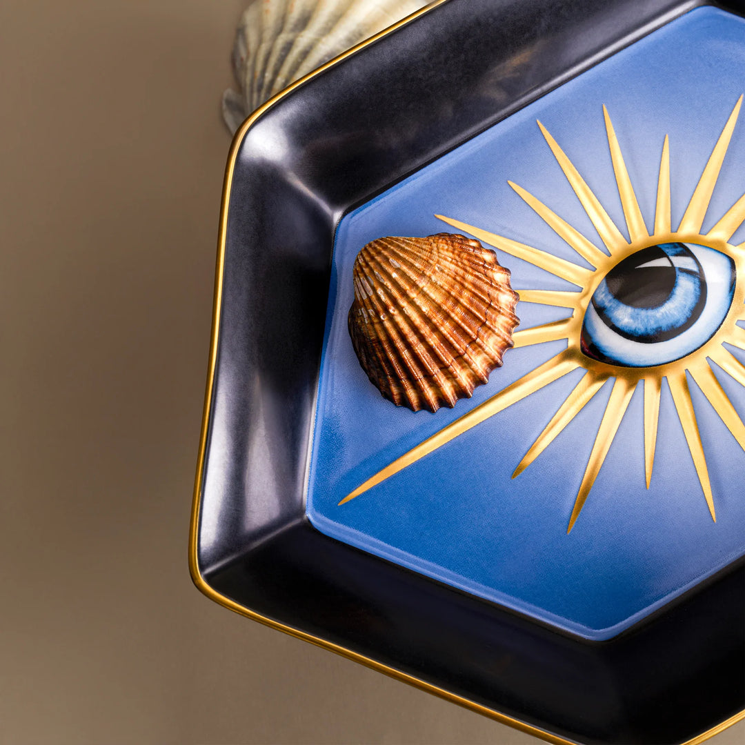Lito Hexagon Tray - Blue