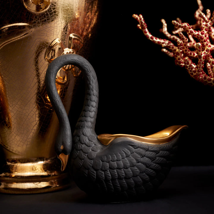 Swan Bowl Black - Medium