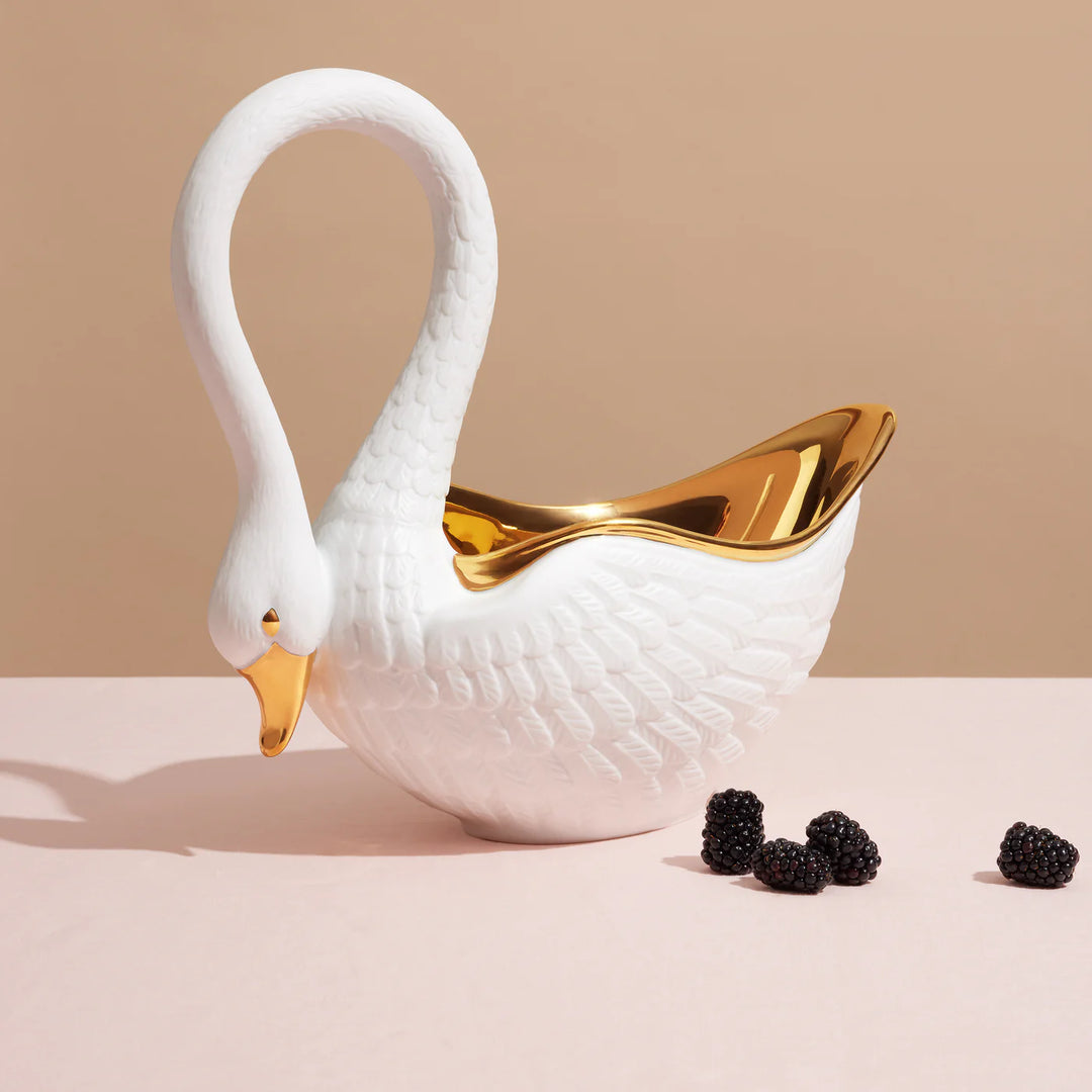 Swan Bowl White - Large