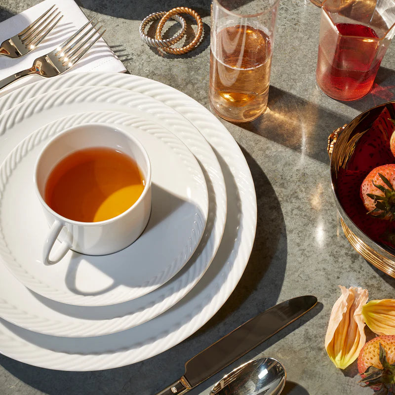 Corde Saucer - White