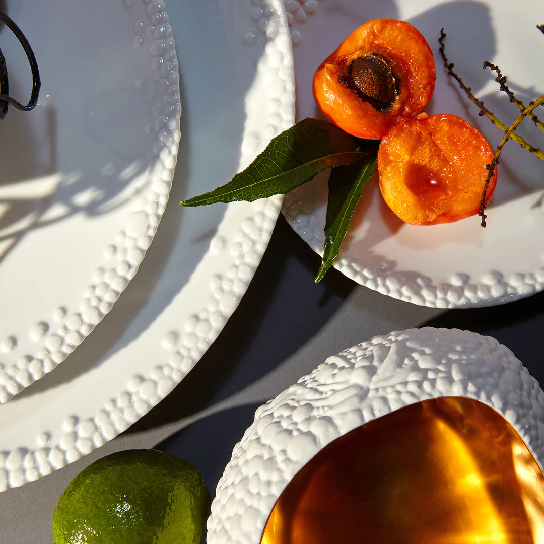 Haas Mojave Bread + Butter Plate - White