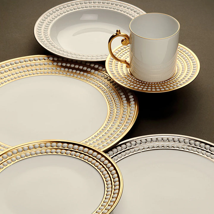 Perlee Gold Espresso Cup + Saucer (Set Of 2)