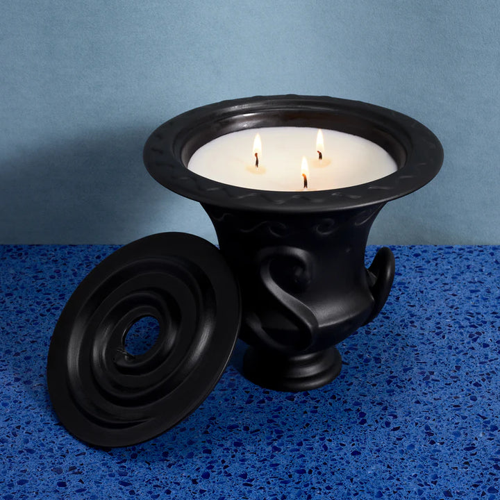 Hydra Candle - Veti-Vert - Three Wick - Black