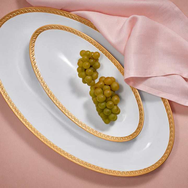 Neptune Oval Platter - Large - Gold