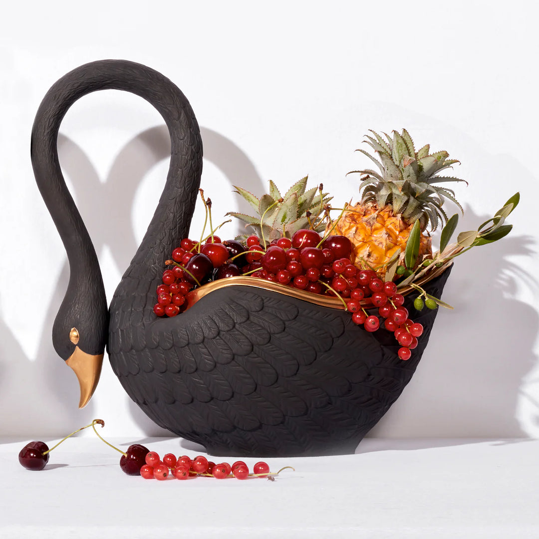 Swan Bowl Black - Large
