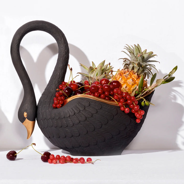 Swan Bowl Black - Large