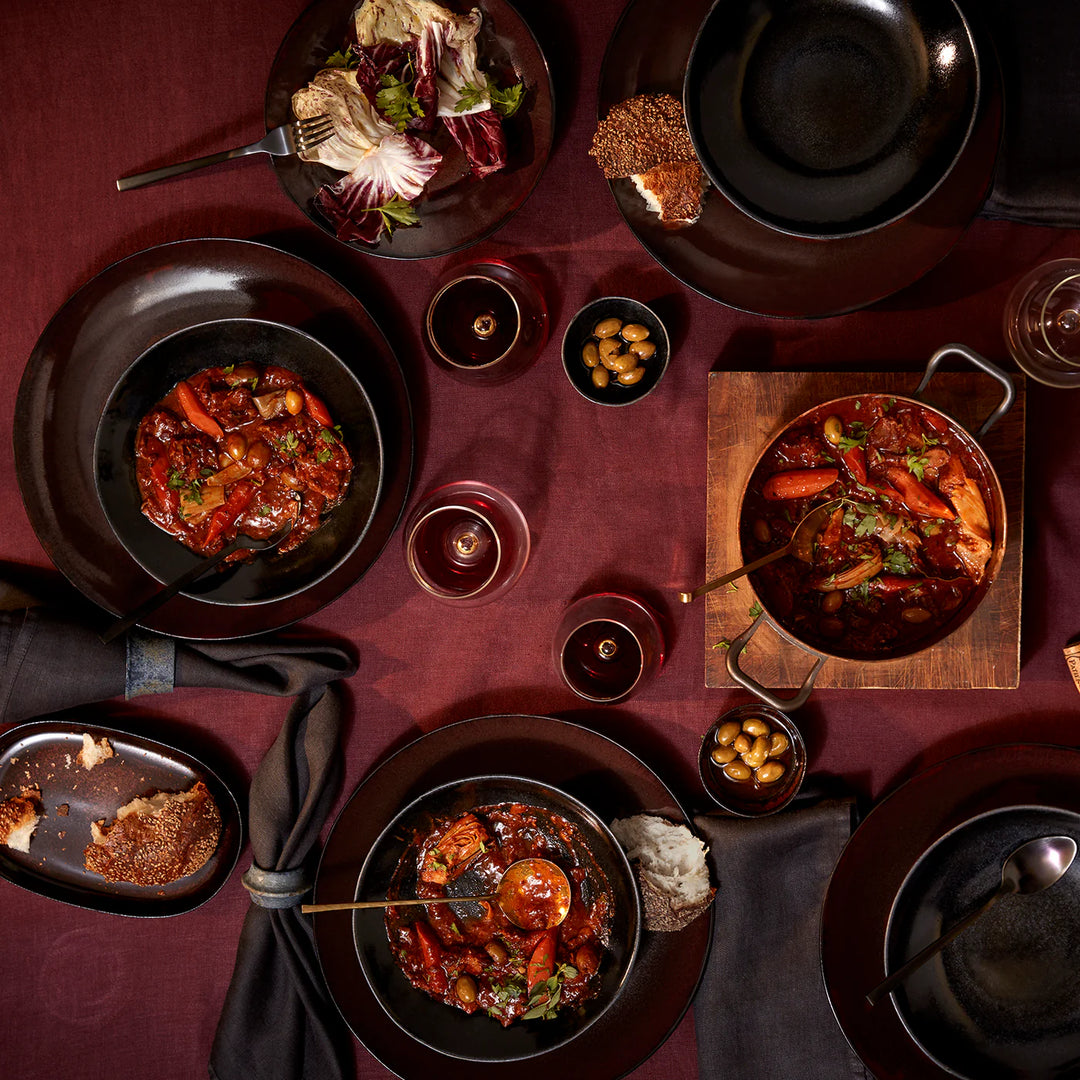 Terra Soup Plate - Wine