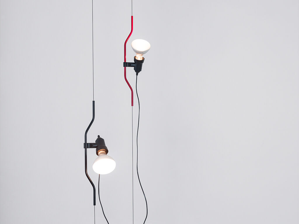Pendant Lamp - Parentesi - Red