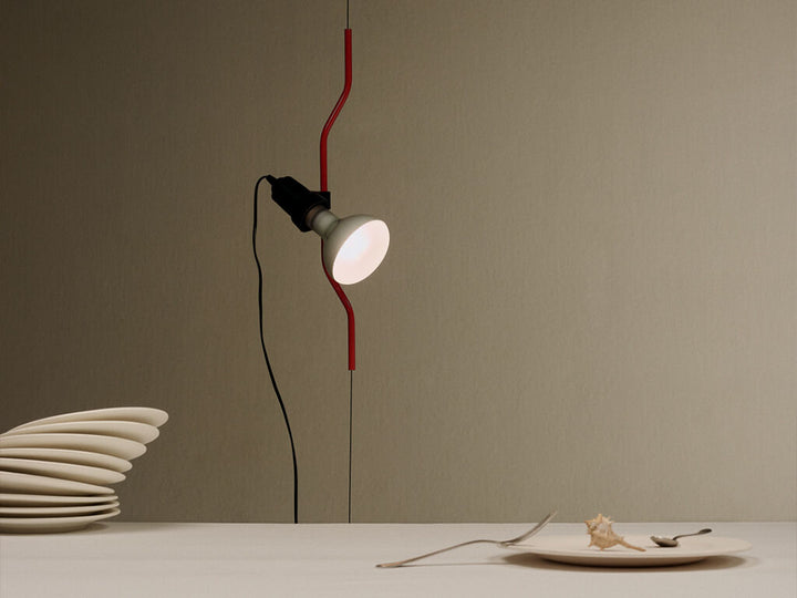 Pendant Lamp - Parentesi - Red