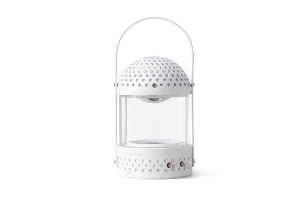 Transparent - Light Speaker - White
