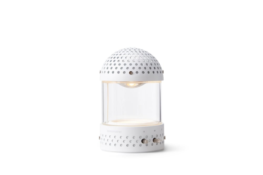 Transparent - Light Speaker - White