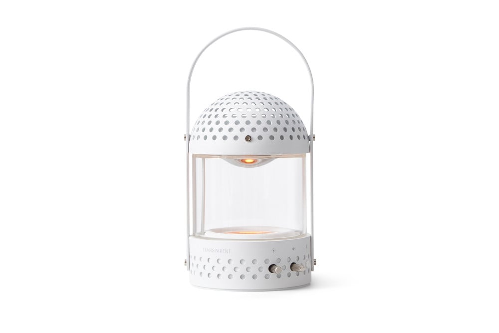 Transparent - Light Speaker - White