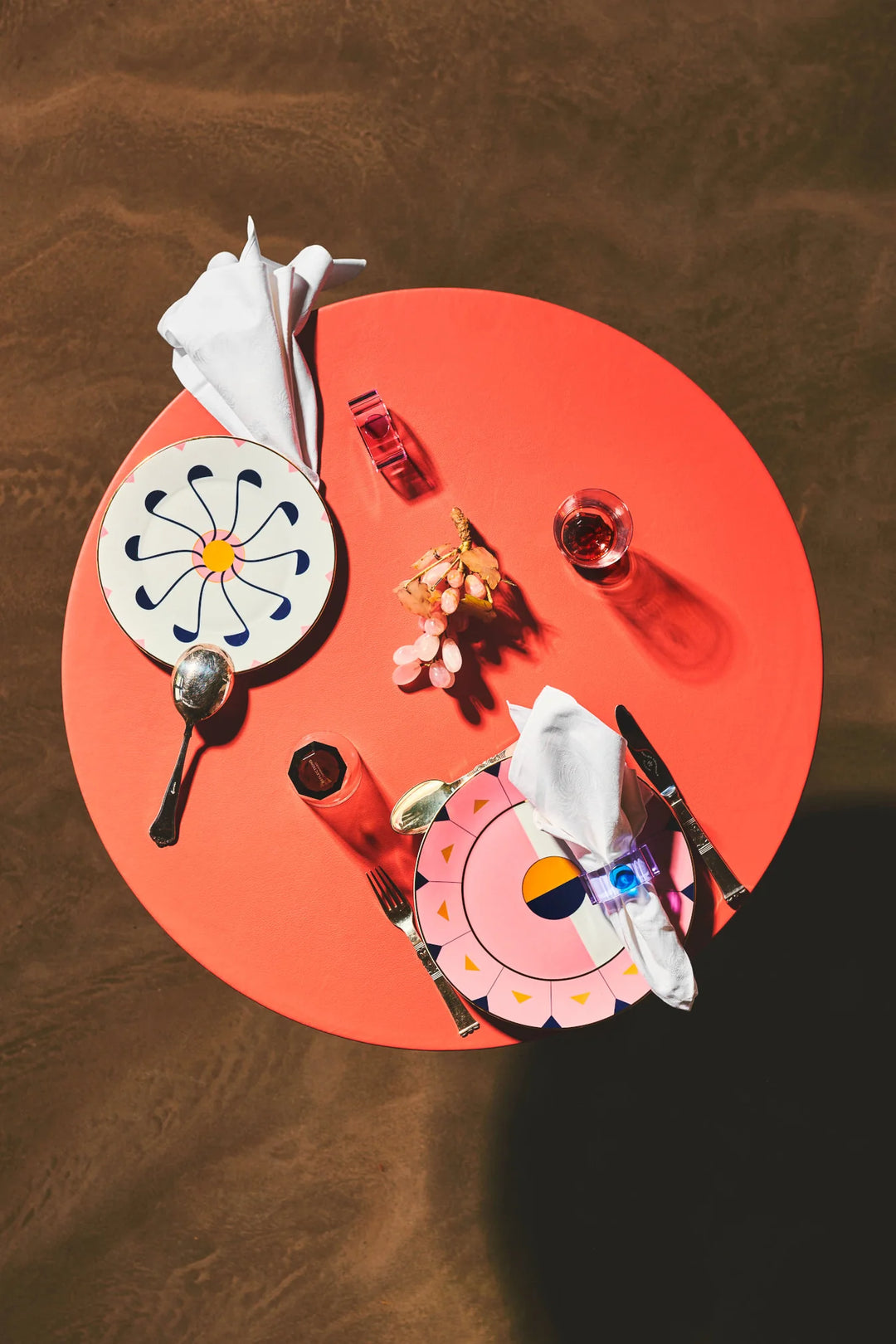 Dinner Plates - Pair of Madeira