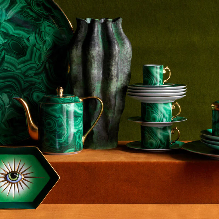 Malachite Teapot