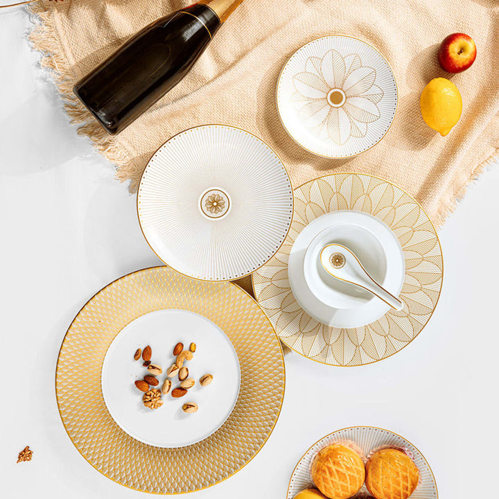 Malmaison Impériale - Chinese Spoon - Porcelain Gold Finish