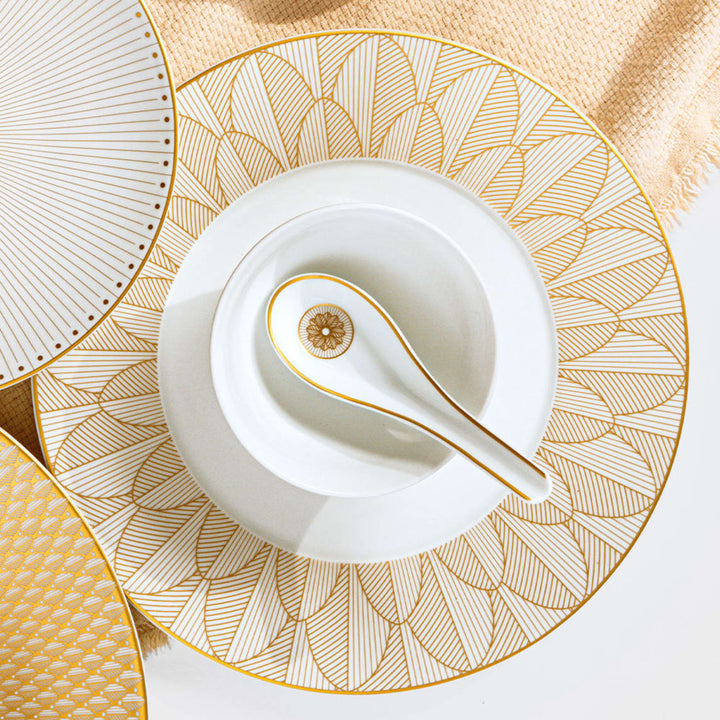 Malmaison Impériale - Chinese Spoon - Porcelain Gold Finish
