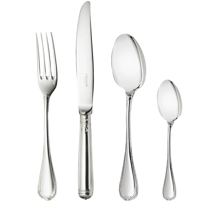 Malmaison - 48-Piece Flatware Set with Free Storage Box - Silver