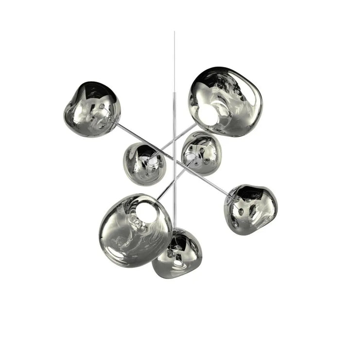 Chandelier - Melt  LED - Chrome Large