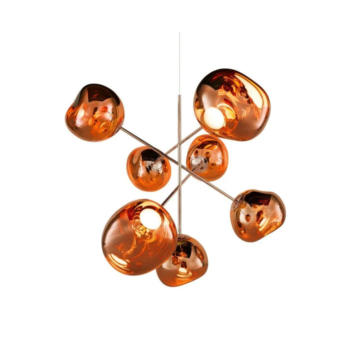 Chandelier - Melt Copper - Large