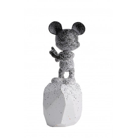 Mickey Rockspread - White and Black - 18cm