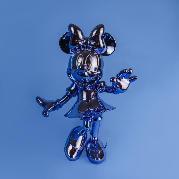 Minnie Welcome - Chromed - Small - Blue