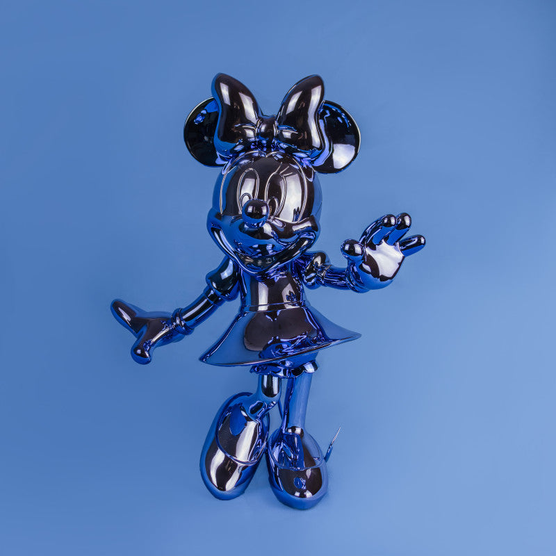 Minnie Welcome - Chromed Blue