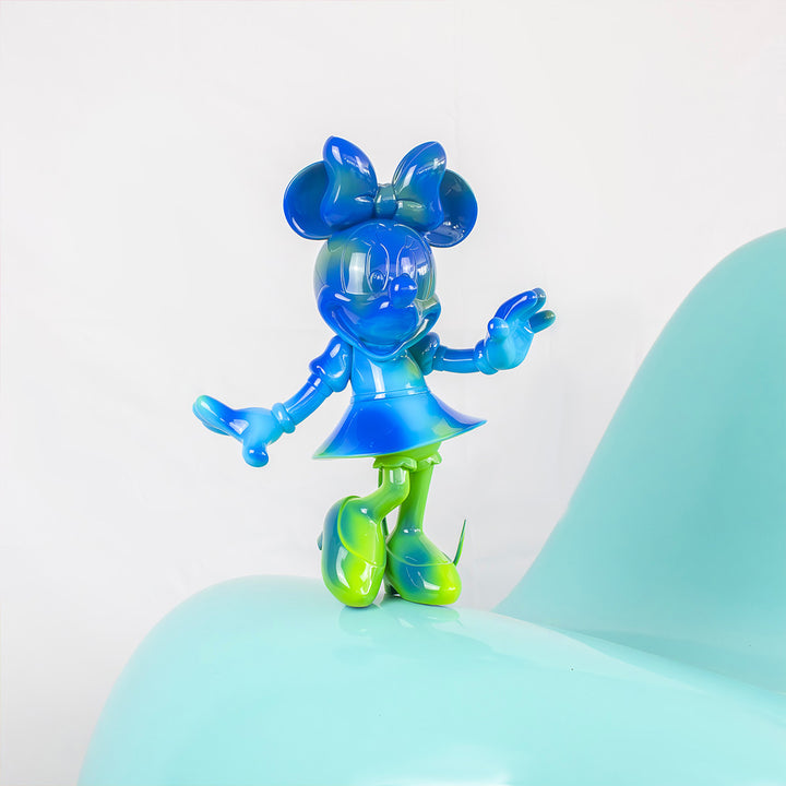 Minnie Welcome - Sunrise - Blue & Green Small