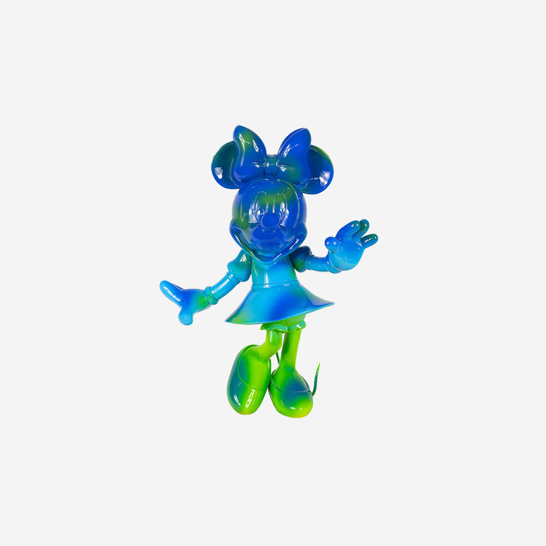 Minnie Welcome - Sunrise - Blue & Green Small