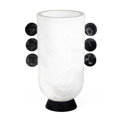 Como Black & White Disc Urn