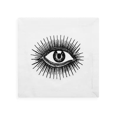 Eyes Cocktail Napkins - Set of 4