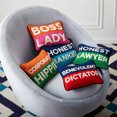 Honest Lawyer Needlepoint Cushion