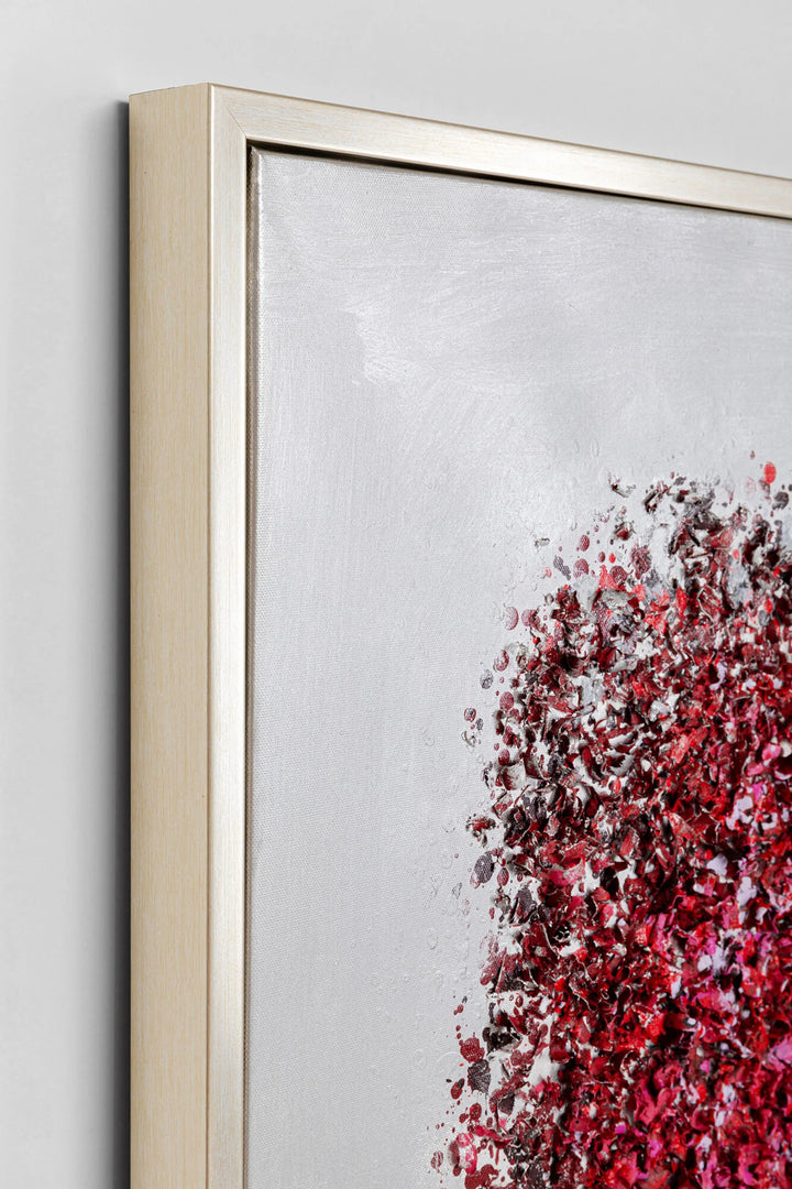 Framed - Picture - Flowers Explosion - 120x120cm