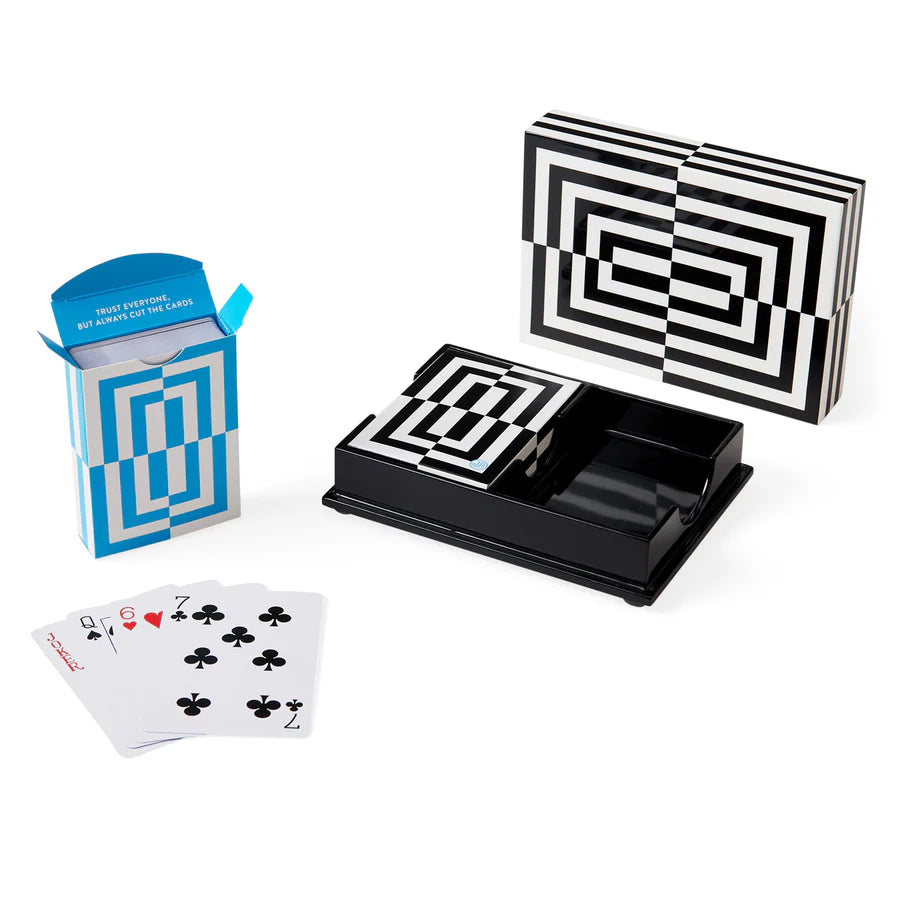 Op Art Lacquer Card Set