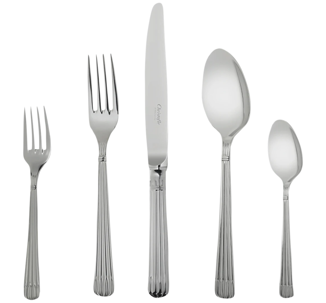 Osiris - 36 Piece Flatware Set with Free Storage Box - Stainless Steel