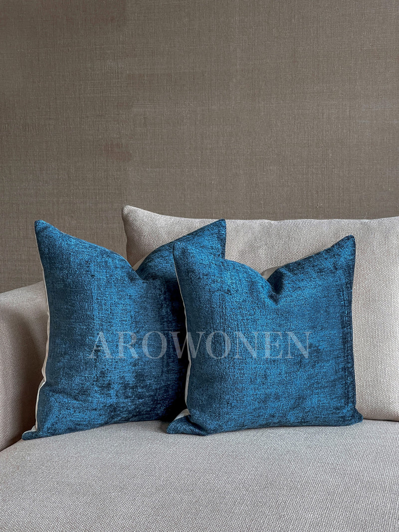 Decorative Cushion - Octavie - Rare Turquoise