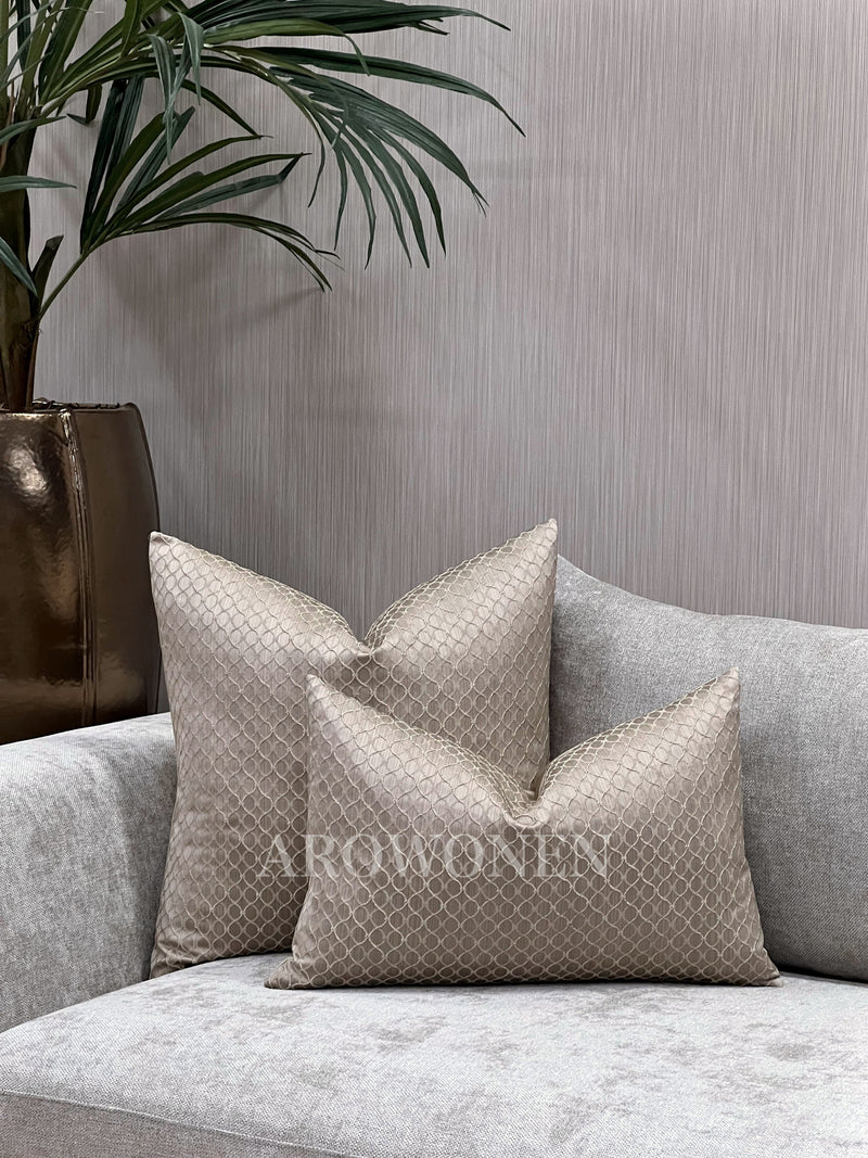 Decorative Cushion - Odilia - Taupe