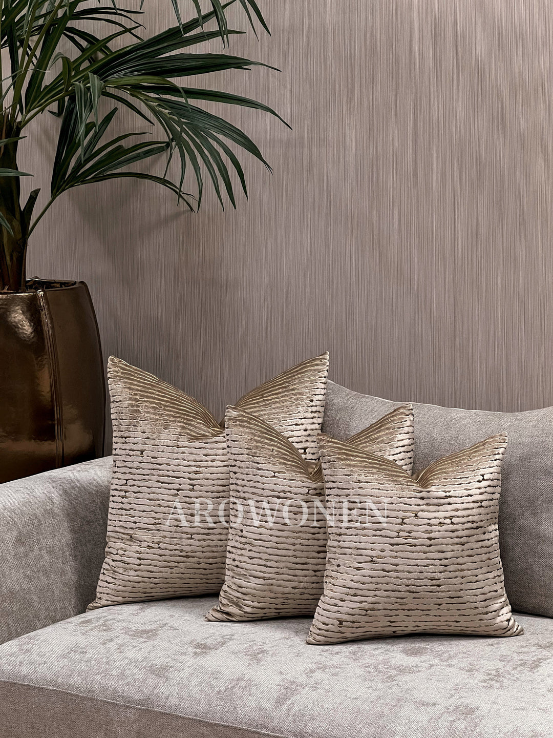 Decorative Cushion - Taffy - Taupe