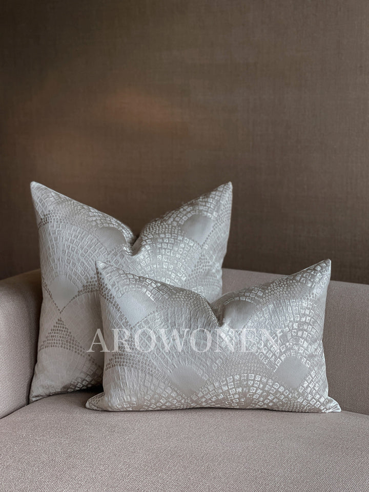 Decorative Cushion - Xena - Silver