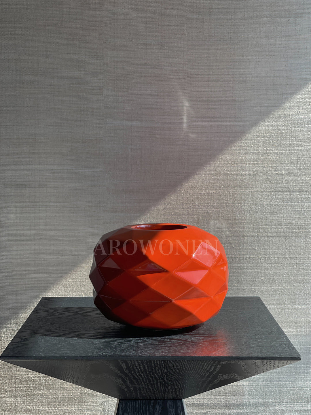 Vase - Panciuto - Glossy Orange