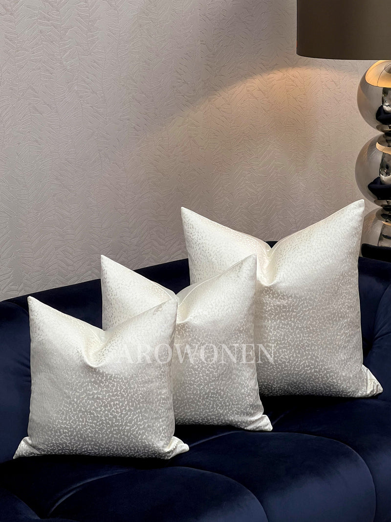 Decorative Cushion - Lena - Pearl White