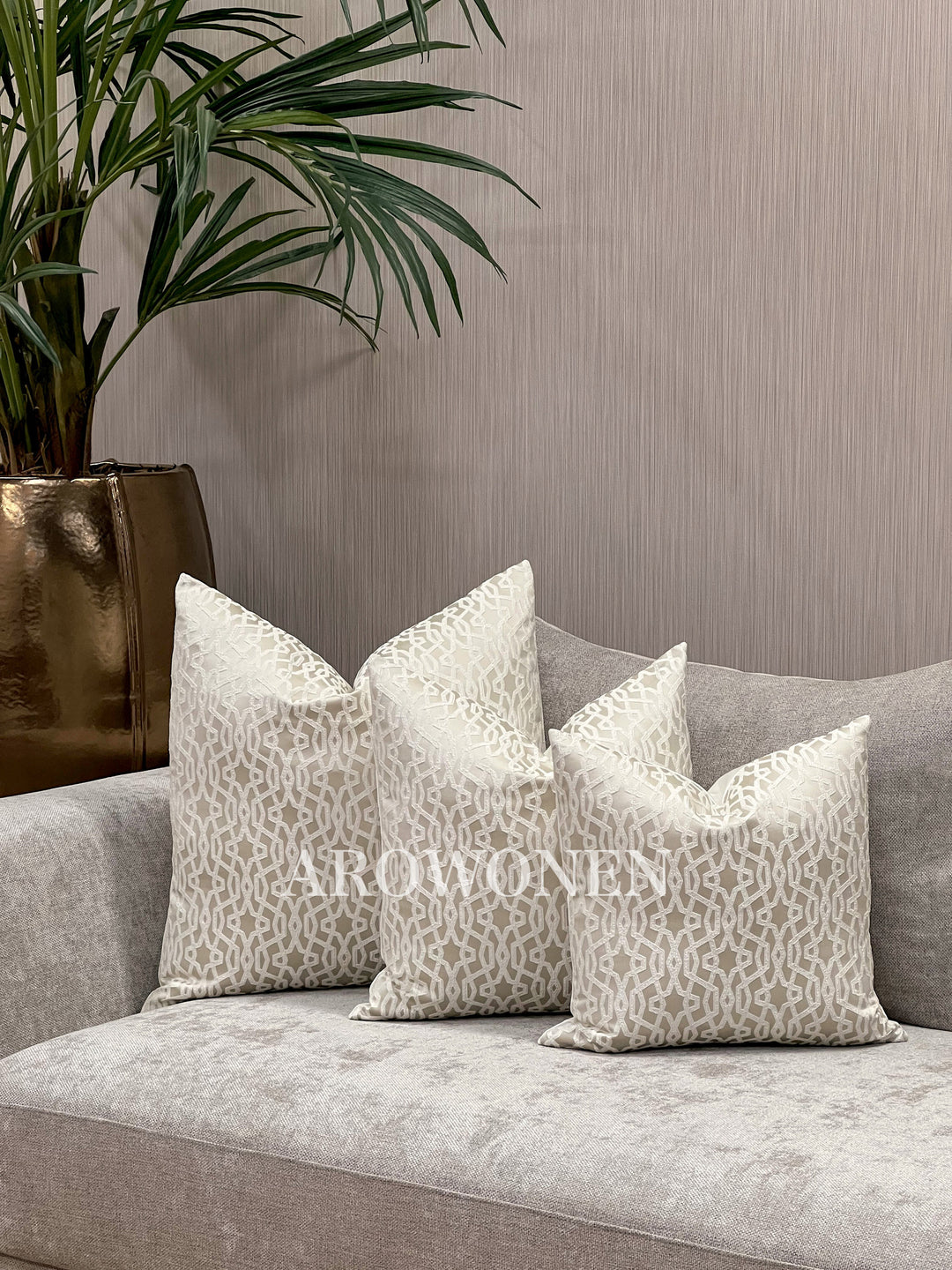 Decorative Cushion - Cachi - Champagne