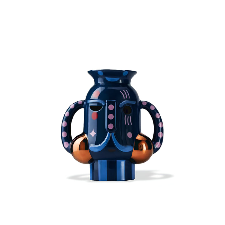 Vase - King - Glossy Blue