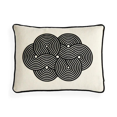 Pompidou B&W Cloud Cushion