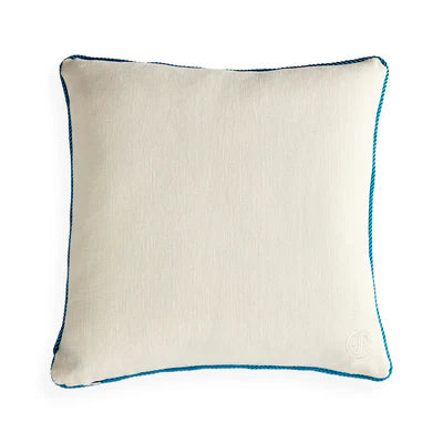 Pompidou Aqua Half Circles Cushion
