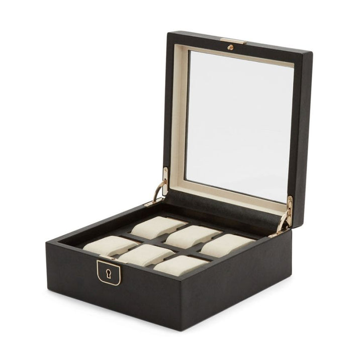 Watch Box - Palermo 6 Piece - Black Anthracite