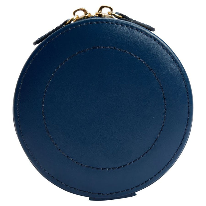 Round Zip Case - Sophia - Indigo