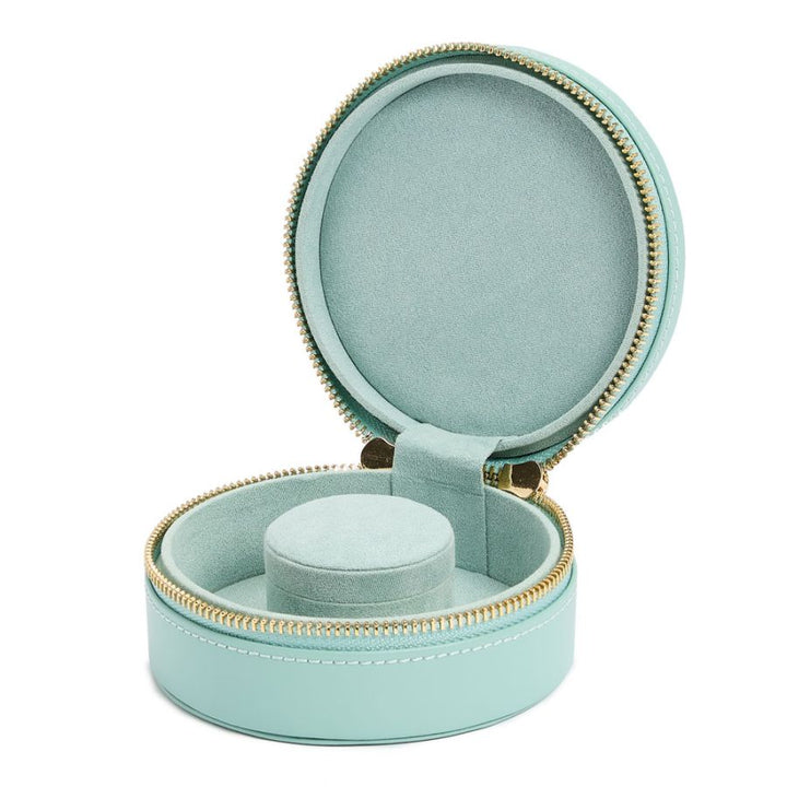 Round Zip Case - Sophia - Jade