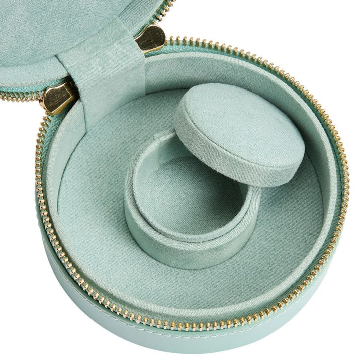 Round Zip Case - Sophia - Jade